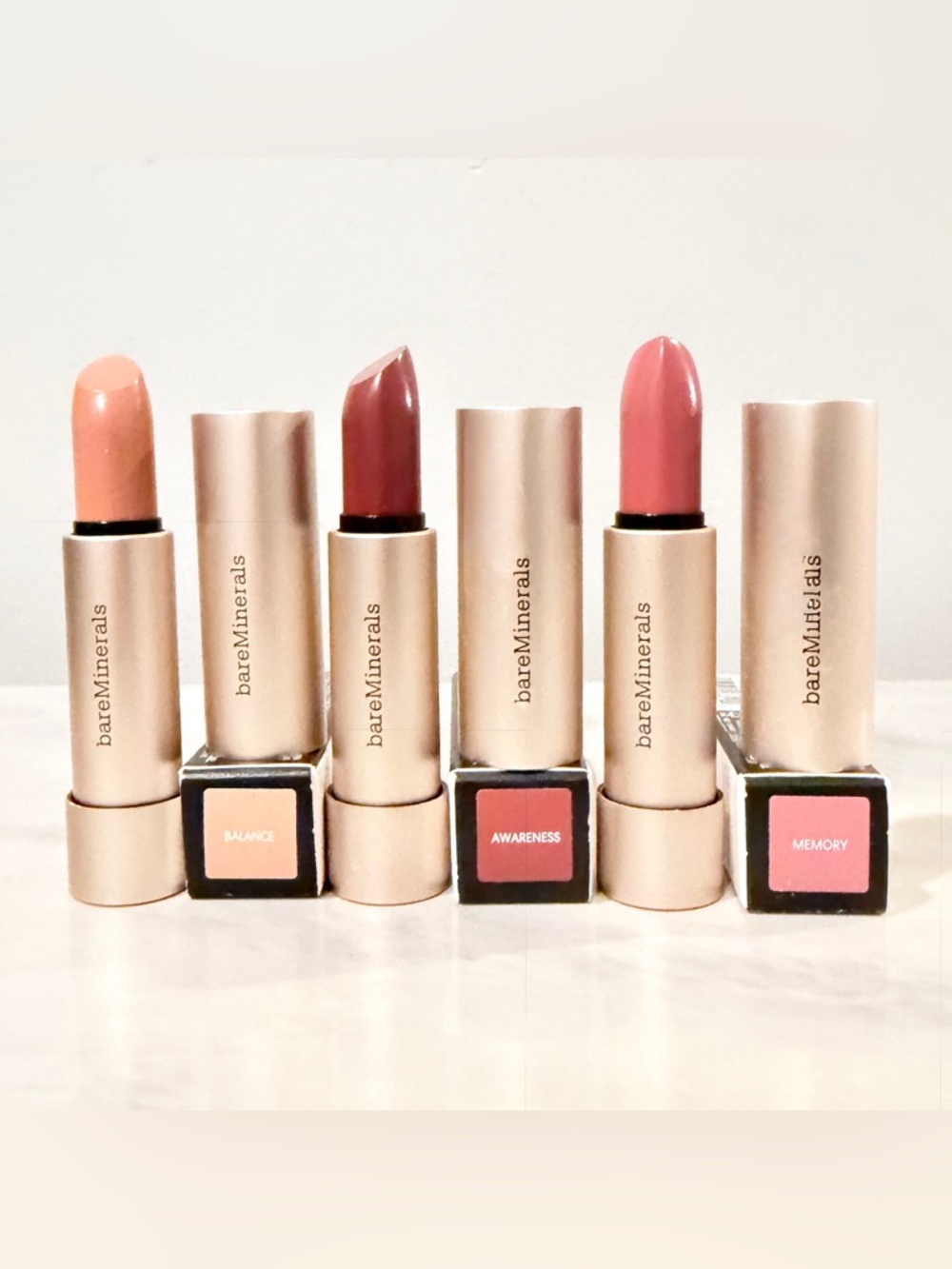 Bare Minerals Mineralist Hydra-Smoothing Lipstick Nude+Everyday Set